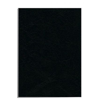 Fellowes Tapas de Encuadernación A4 de Cartón Extra Rígido Negro 750g (Pack de 50) extra rígido